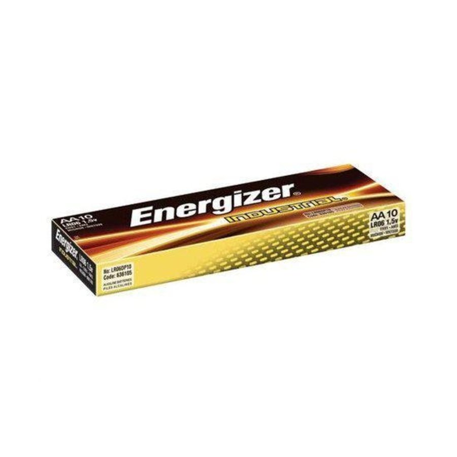 Industrial AA LR06 alkaline batterijen 10-pack