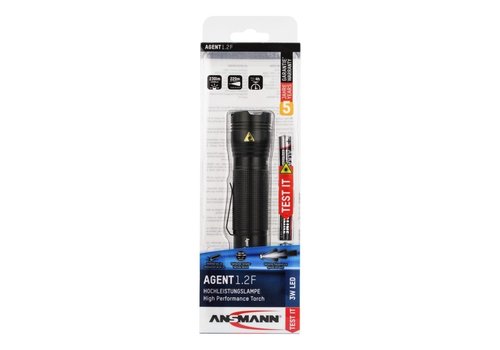  Ansmann Ansmann Agent 1.2F Zaklamp - 230 Lumen 