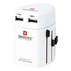 Skross Reisadapter Wereld EVO USB Ongeaard