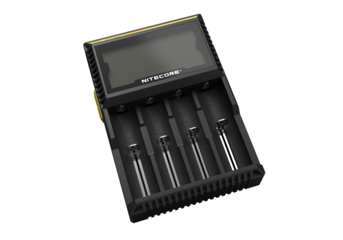  Nitecore D4 Li-Ion batterijlader voor 4 batterijen 