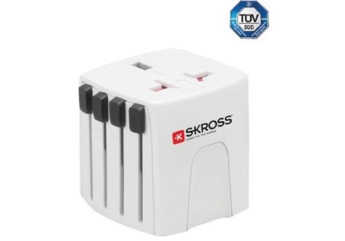  Skross Reisadapter Wereld MUV Micro Ongeaard 