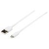 Valueline Data en Oplaadkabel Apple Lightning - USB A Male 3.00 m Wit
