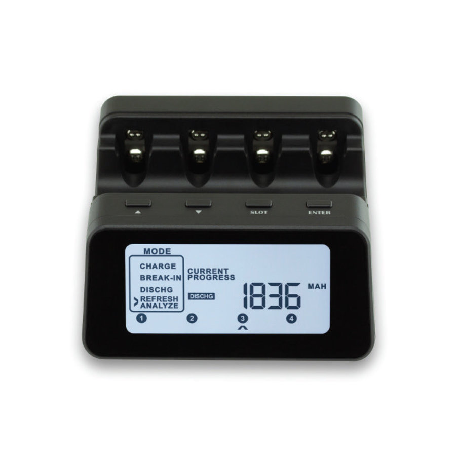 MH-C9000 PRO Batterijlader / Analyzer