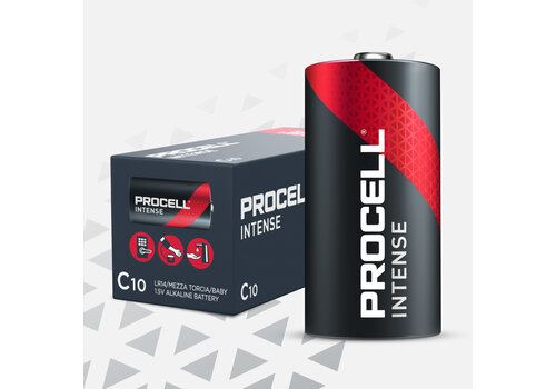  Duracell Procell Intense PC1400 C Alkaline Batterijen 10-Pack 