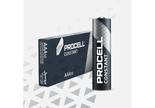  Duracell Procell Constant PC2400 AAA Alkaline Batterijen 10-Pack 