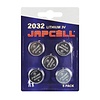Japcell CR2032 Lithium Knoopcellen BL5