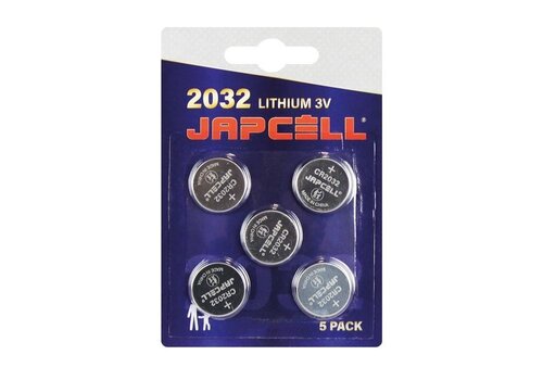  Japcell CR2032 Lithium Knoopcellen BL5 