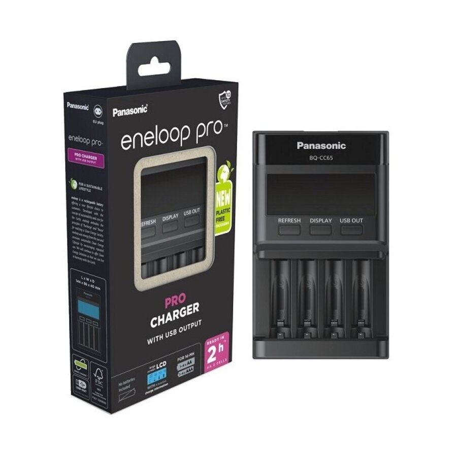 BQ-CC65 High Premium lader met LCD Scherm