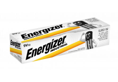  Energizer Industrial 9V 12-Pack 