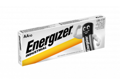  Energizer Industrial AA LR06 alkaline batterijen 10-pack 