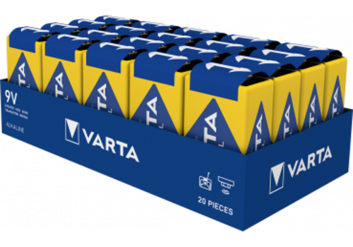 Varta Industrial 4022 9V 20-Pack 