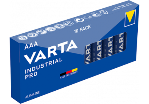  Varta Industrial 4003 AAA 10-Pack 