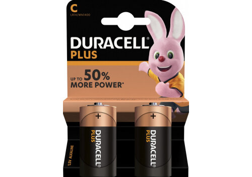  Duracell Plus Power MN1400 C Batterij BL2 