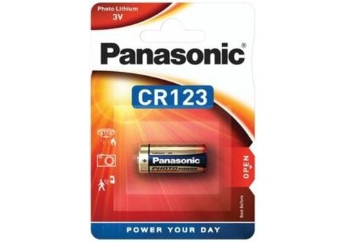  Panasonic Lithium Power CR123 BL1 