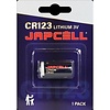 Japcell CR123 Pro Lithium Batterij 3V Blister 1