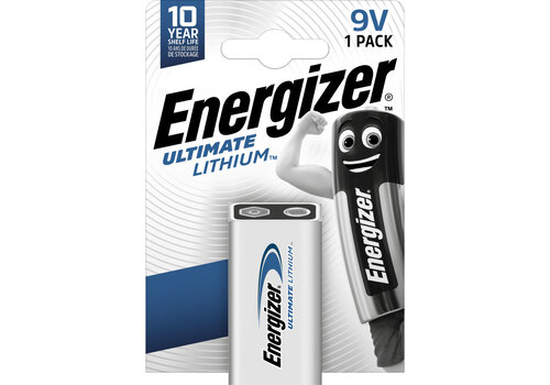  Energizer Ultimate Lithium L522 9V BL1 