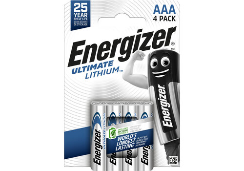  Energizer Ultimate Lithium L92 AAA BL4 