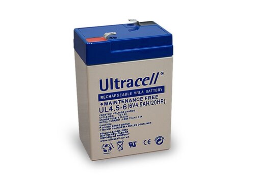  Ultracell VRLA / Loodbatterij UL 6v 4500mAh 