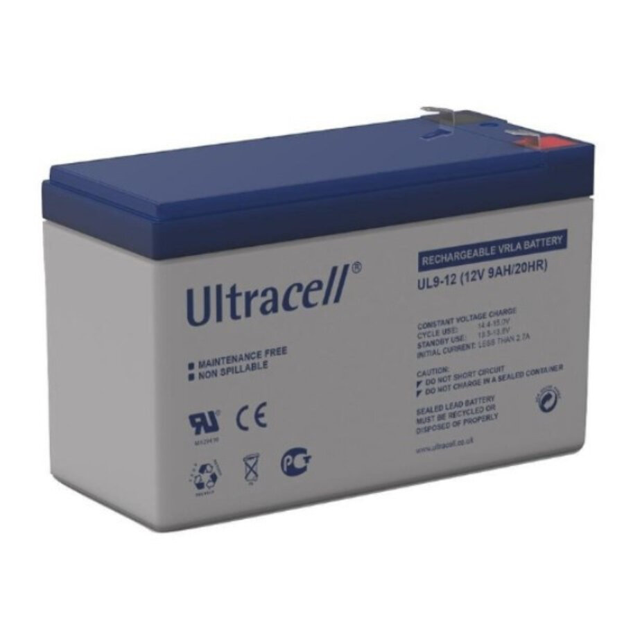 VRLA / Loodbatterij UL 12v 9000mah