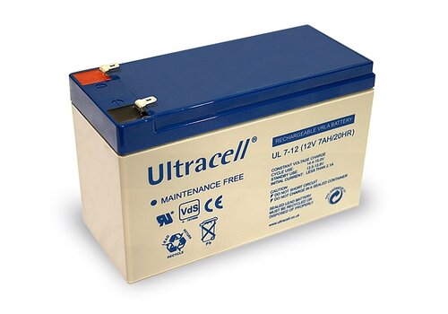  Ultracell VRLA /Loodbatterij UL 12v 7000mAh 