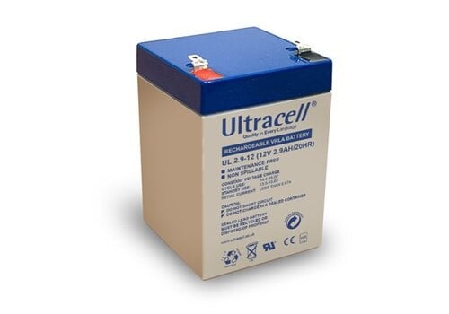  Ultracell VRLA / Loodbatterij UL 12v 2900mAh 
