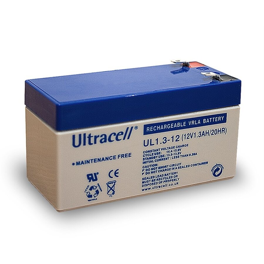 VRLA/Leadbattery UL 12v 1300mAh