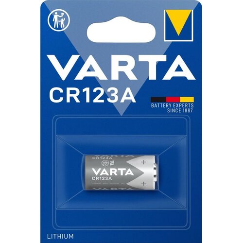  Varta Lithium 6205 CR123 A BL1 