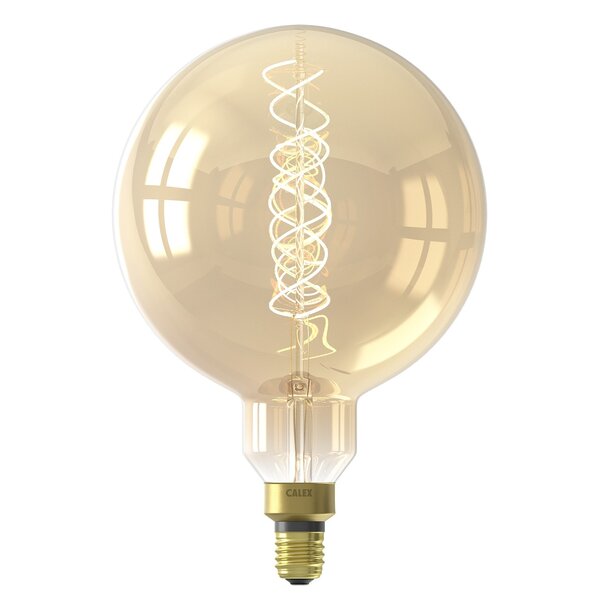 Calex Calex Giant Megaglobe LED Flex - E27 - 250 Lm - Gold - Vintage Lampe