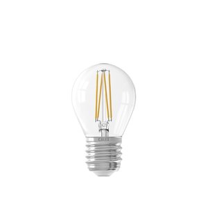 Calex Calex Spherical LED Lampe Filament - E27 - 250 Lm - Silver - Vintage Lampe Calex Spherical LED Lampe Filament - E27 - 250 Lm - Silver - Vintage Lampe