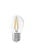 Calex Spherical LED Lampe Filament - E27 - 250 Lm - Silver - Vintage Lampe
