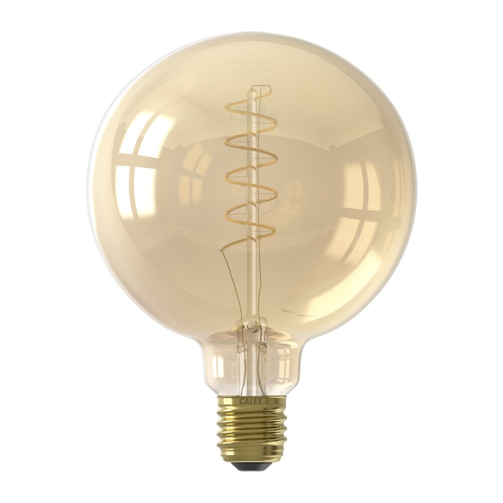 Calex Calex Globe LED Lampe Flex - E27 - 250 Lm - Gold Finish - Vintage Lampe