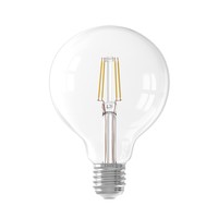 Calex Globe LED Lampe Filament - E27 - 600 Lm - Silver - Vintage Lampe Calex Calex Globe LED Lampe Filament - E27 - 600 Lm - Silver - Vintage Lampe