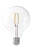 Calex Globe LED Lampe Filament - E27 - 600 Lm - Silver - Vintage Lampe