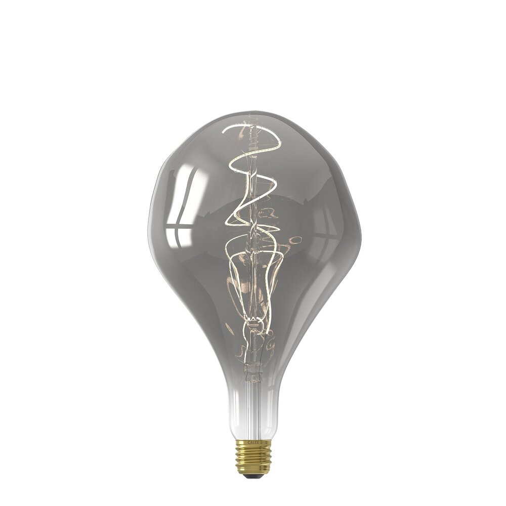 Calex Calex Organic Evo LED Lampe Ø165  - E27 - 90 Lm - Titan - Vintage Lampe