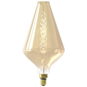 Calex Calex Vienna Globe LED Lampe Ø188 - E27 - 320 Lm - Gold - Vintage Lampe Calex Vienna Globe LED Lampe Ø188 - E27 - 320 Lm - Gold - Vintage Lampe