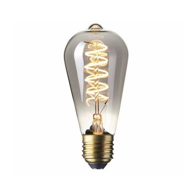 Calex Calex Rustic LED Lampe Flexible - E27 - 136 Lm - Titan - Vintage Lampe Calex Rustic LED Lampe Flexible - E27 - 136 Lm - Titan - Vintage Lampe