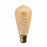 Calex Calex Rustic LED Lamp Flexible - B22 - 200 Lm - Goud