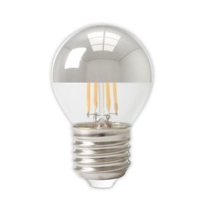 Calex Calex Spherical LED Lampe Warm - E27 - 250 Lm - Silver - Vintage Lampe Calex Spherical LED Lampe Warm - E27 - 250 Lm - Silver - Vintage Lampe
