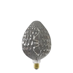 Calex Calex Sevilla LED Lampe Ø150 - E27 - 60 Lumen - Titan - Vintage Lampe Calex Sevilla LED Lampe Ø150 - E27 - 60 Lumen - Titan - Vintage Lampe