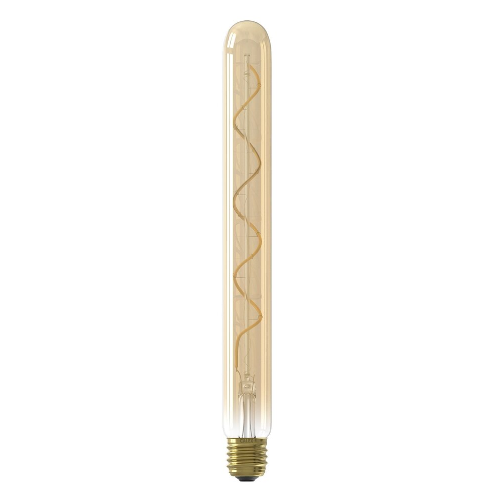 Calex Calex Premium Tubular Filament LED Lampe Ø32 - E27 - 250 Lumen - Gold Finish - Vintage Lampe