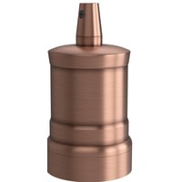 Calex Lampenhalter E27 – Ø47mm – H42mm - Kupfer - Vintage Lampe Beleuchtungonline.de Calex Lampenhalter E27 – Ø47mm – H42mm - Kupfer - Vintage Lampe