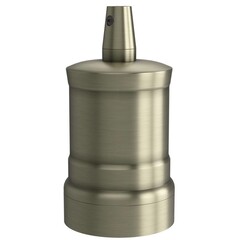Calex Lampenhalter E27 – Ø47mm – H42mm - Bronze - Vintage Lampe