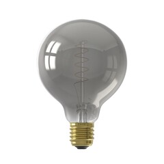 Calex Globe LED Lampe - E27 - 136 Lm - Titan - Vintage Lampe