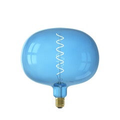 Calex Boden Ø220 - E27 - 80 Lumen – Blau - Vintage Lampe