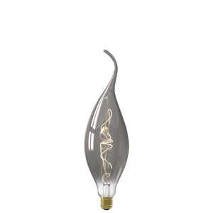 Calex Calpe Ø95 - E27 - 60 Lumen - Titan - Vintage Lampe