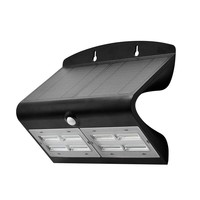 Solar Gartenleuchte mit Bewegungssensor - 7W - 4000K - 800 Lumen - Schwarz Beleuchtungonline Solar Gartenleuchte mit Bewegungssensor - 7W - 4000K - 800 Lumen - Schwarz