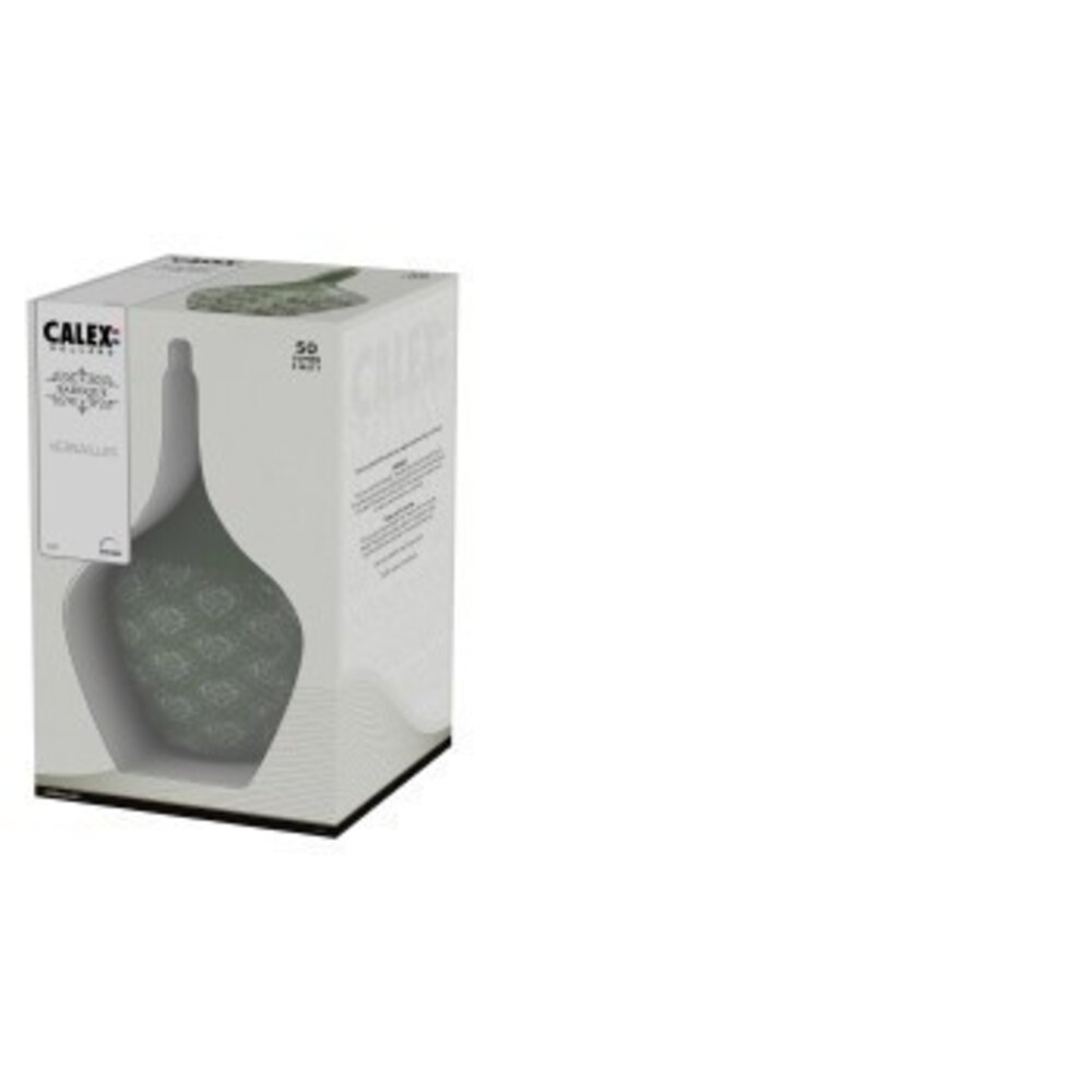 Calex Calex Versailles Vert Led Baroque 220-240V 5W 50lm 1800K E27 Dimmbar - Vintage Lampe