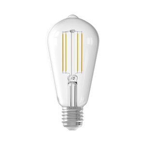 Calex Calex Smart LED Filament Transparent Rustic-lamp - 7W Calex Smart LED Filament Transparent Rustic-lamp - 7W