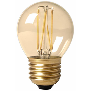 Calex Calex Spherical LED Lampe Ø45 - E27 - 130 Lm - Gold Finish - Vintage Lampe Calex Spherical LED Lampe Ø45 - E27 - 130 Lm - Gold Finish - Vintage Lampe
