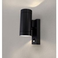 Ledvion LED Wandleuchte Nova mit Sensor - Schwarz - GU10 - Beidseitig